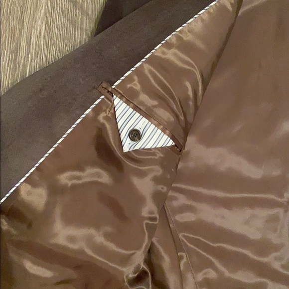 NWOT Izod Single Breasted brown winter Sport Coat - Picture 4 of 8